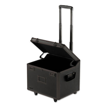 Vaultz® Locking Mobile File Chest, Letter-legal Files, 17.5" X 15.5" X 14.5", Black freeshipping - TVN Wholesale